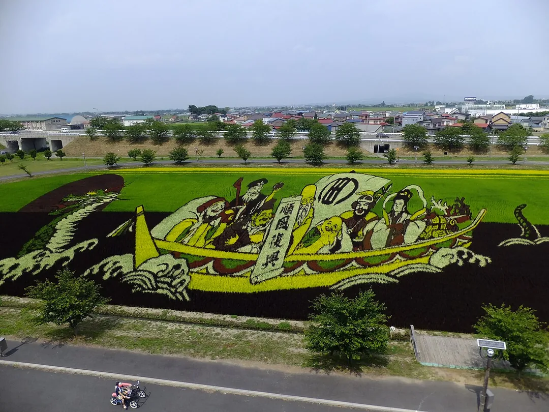 田舎館・第 2 田んぼアート